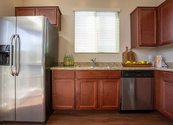Kitchen at Casitas at San Marcos in Chandler AZ Nov 2020