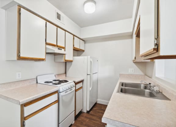 Kitchen at Kingman Station Apartments