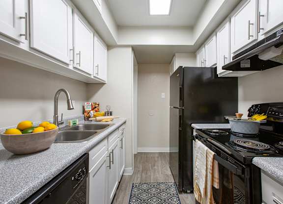 Kitchen at Norte Villas in Albuquerque New Mexico