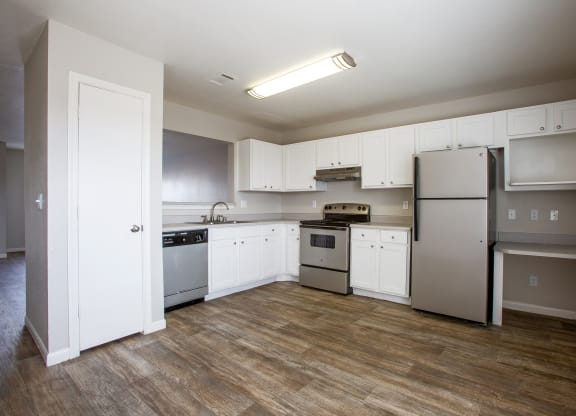 Kitchen at The Bluffs at Tierra Contenta Apartments