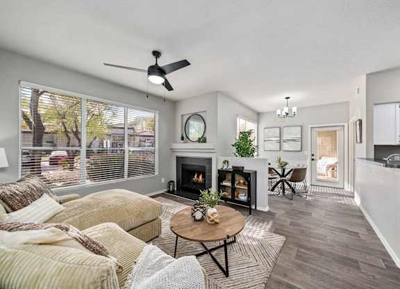 Living Rom and Common Area at Bear Canyon Apartments in Tucson Arizona