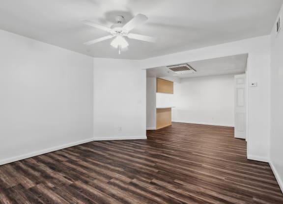 Hardwood flooring at Stone Ridge Apartments in Bullhead City Arizona