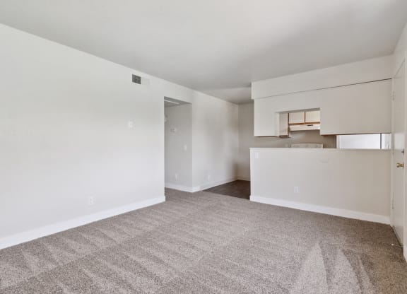 Living Room at Kingman Station Apartments