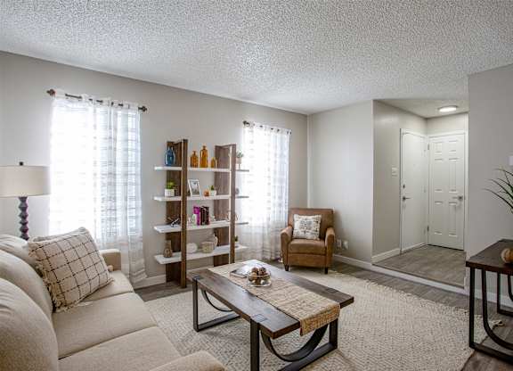 Living Room at Norte Villas in Albuquerque New Mexico