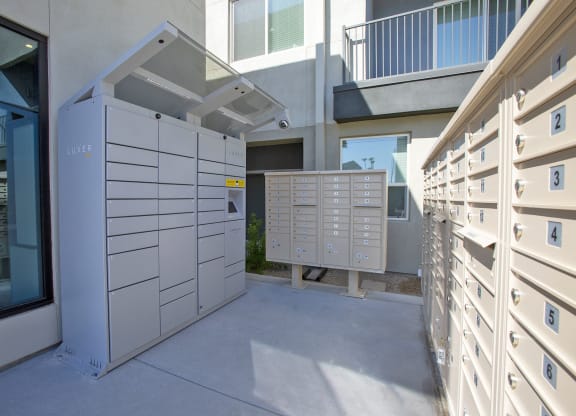 Mailboxes at Senderos at South Mountain in Phoenix AZ September 2020