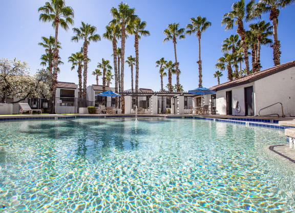 Pool at Townhomes on the Park in Phoenix Arizona 2023