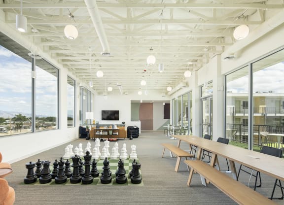 Spacious Clubhouse at Cabana Bridges Apartments in Tucson Arizon