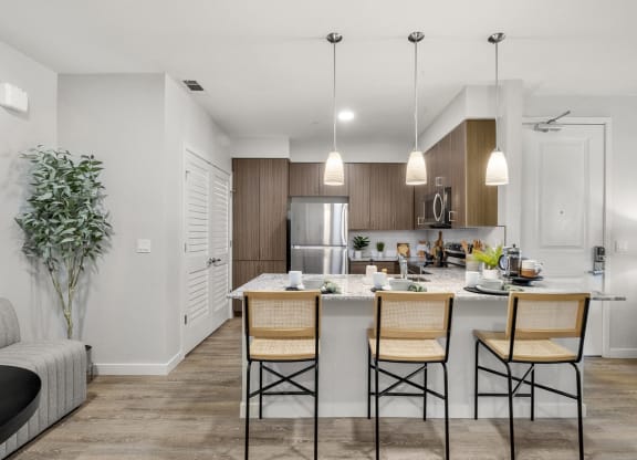 Spacious Kitchen with Seating at Tucson Landing, Tucson  
