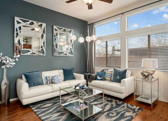 Spacious Living Room at Avilla Preserve Apartment Homes in Tucson Arizona