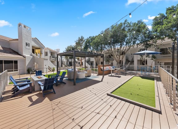 Sun Deck at Haven at Arrowhead Apartment Homes in Glendale Arizona
