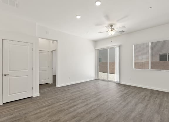 Three Bedroom lIving Room at Casitas Catalina Apartments in Tucson