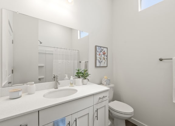 Two Bedroom Bathroom at Casitas Catalina Apartments in Tucson
