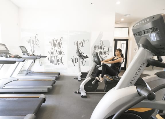 Wellness Studio at Haven Townhomes at P83 in Peoria Arizona