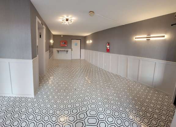 Elevator Lobby at Five High, West Hartford, CT