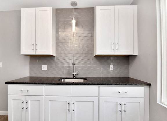 Sink and cabinets at Springwood Gardens, New Britain, 06053