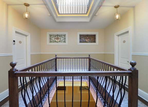 Stairs at The Packard, West Hartford