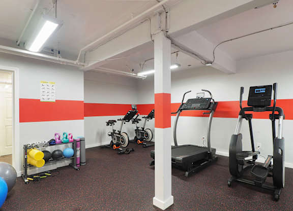 a gym at The Packard, West Hartford, 06119