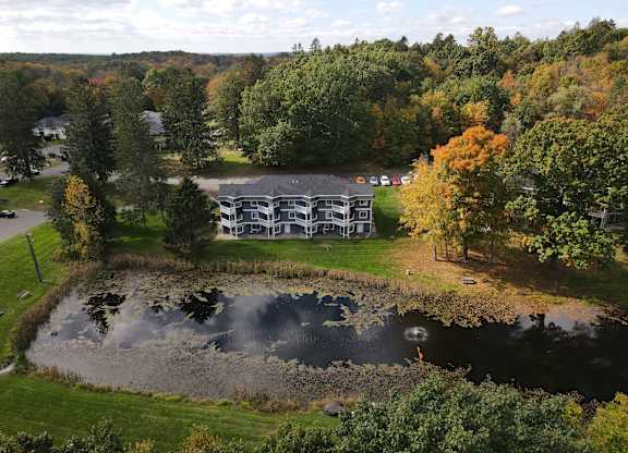 Aerial View at Woodbury Knoll, Woodbury, CT