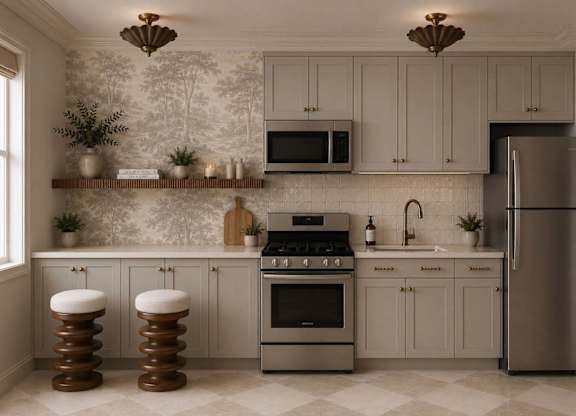 Kitchen at Whitmore at Howe Apartments, New Haven, Connecticut