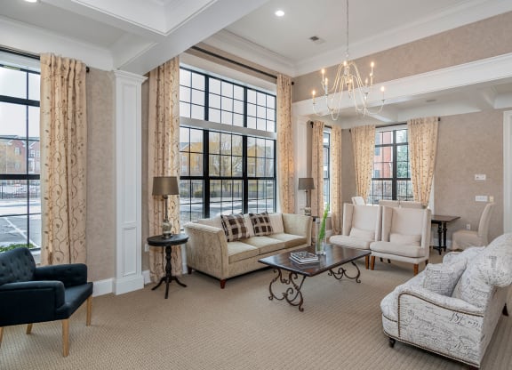 arlington park apartments lobby lounge