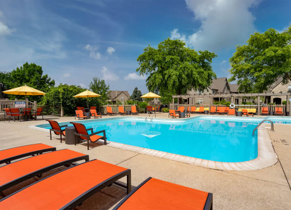 take a dip in our resort style swimming pool