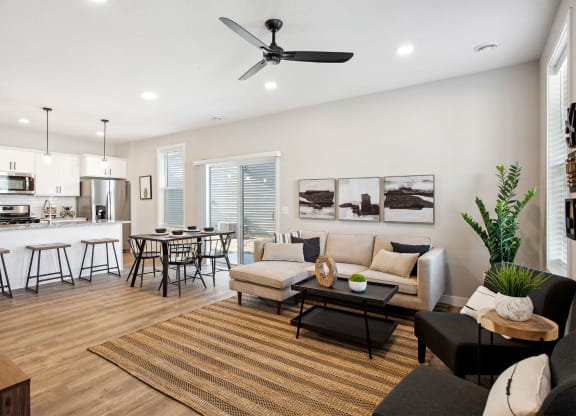 create Canvas at Inver Grove _ Living and Kitchen