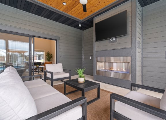 Canvas at St Croix Outdoor Lounge with TV