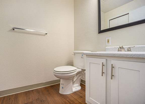The Vista Apartments and Townhomes Renovated Bathroom