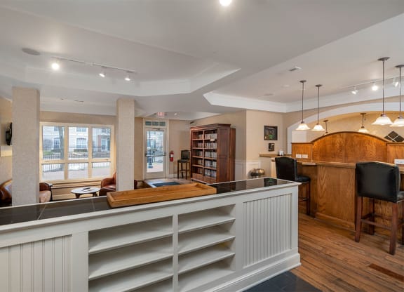 time square apartments clubroom