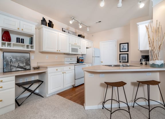 times square apartments kitchen