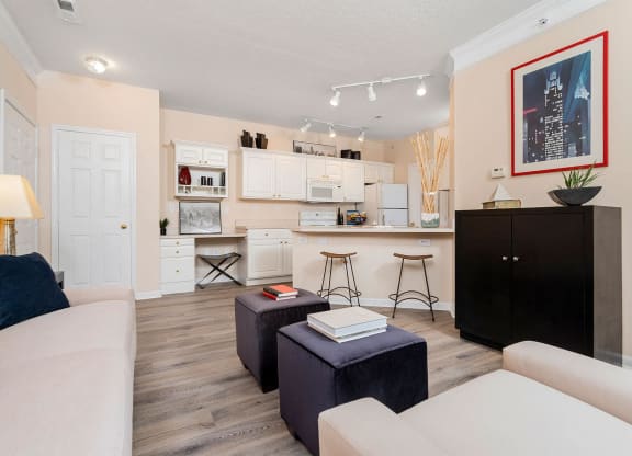 times square apartments kitchen