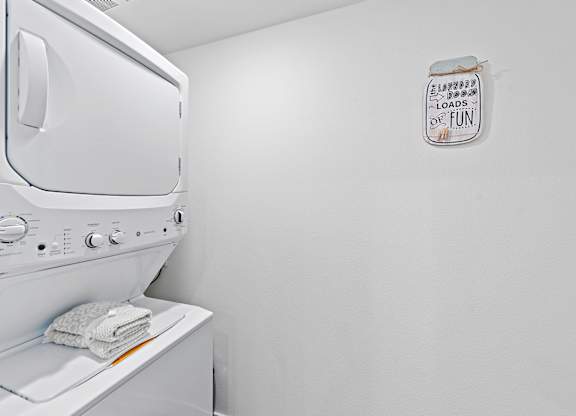 In-unit Washer & Dryer at LEVANTE APARTMENT HOMES, Fontana, CA
