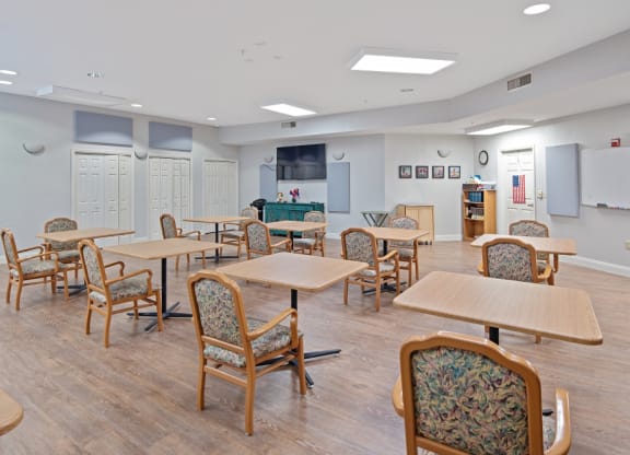 Activities Room at Arbor Oaks at Tyrone, St. Petersburg, Florida
