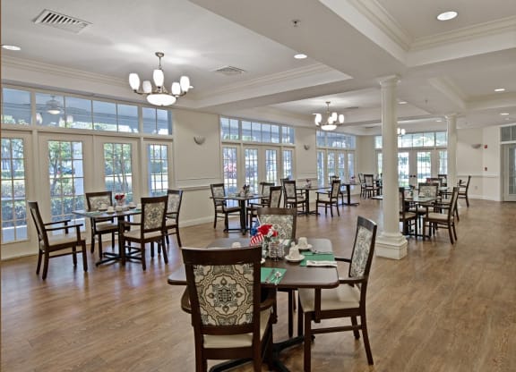Dining Room at Arbor Oaks at Tyrone, Florida