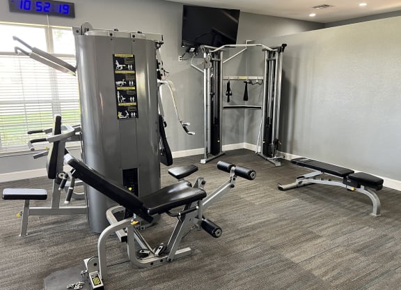 Fitness Center Machines at Audubon Oaks, Lakeland, FL