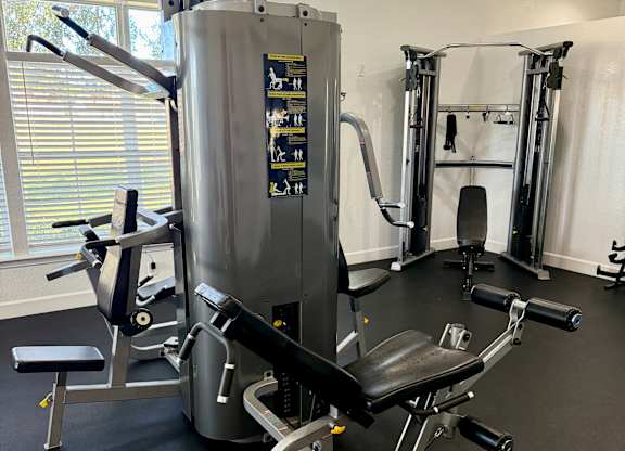 Audubon Oaks Gym Multi-station Machine