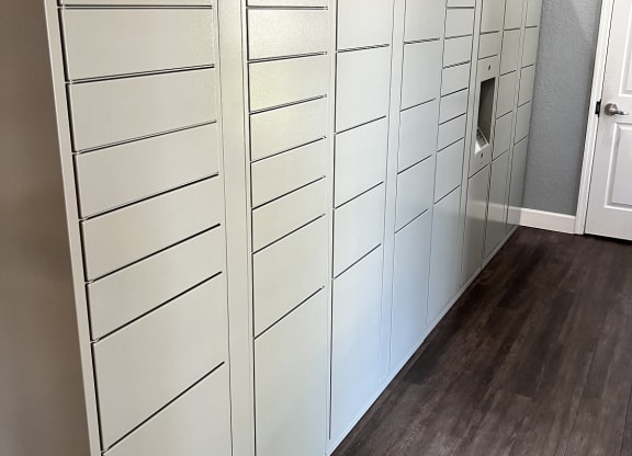 Parcel Lockers (24 hour access) at Audubon Oaks, Lakeland, FL, 33809