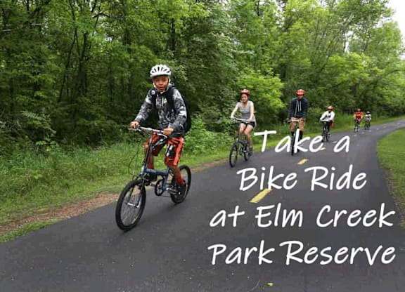 take a bike ride at elm creek park reserve