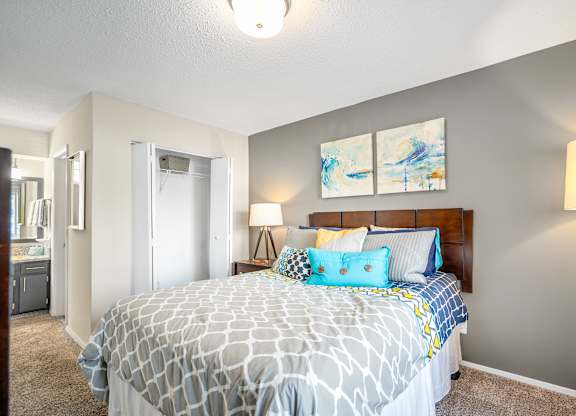our spacious bedrooms at 701 South Apartments in Mobile, AL