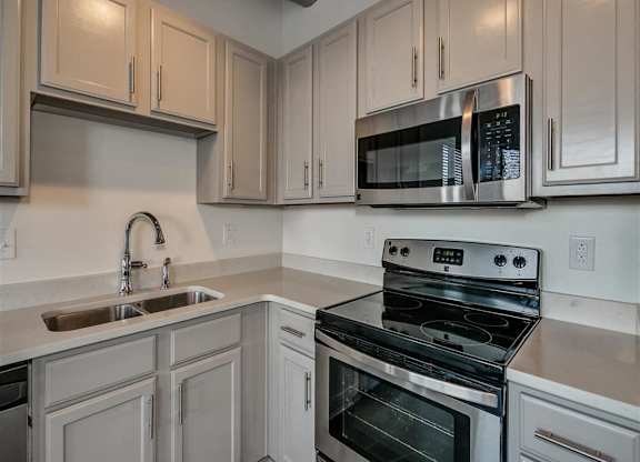 All Electric Kitchen at The Tower Apartments, Alabama