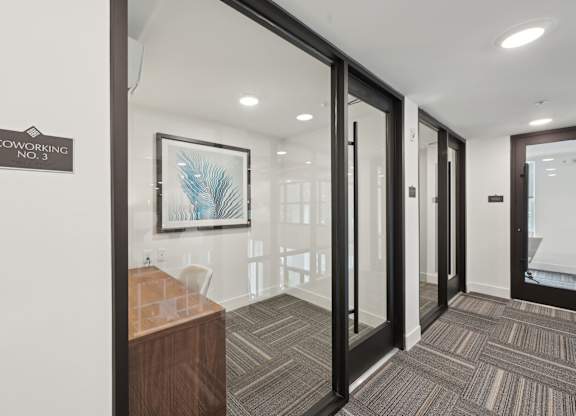 Micro-offices at Tapestry University Park in Sarasota, FL