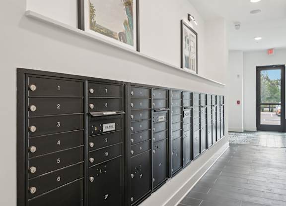 Mail center at Tapestry University Park Apartments in Sarasota, FL