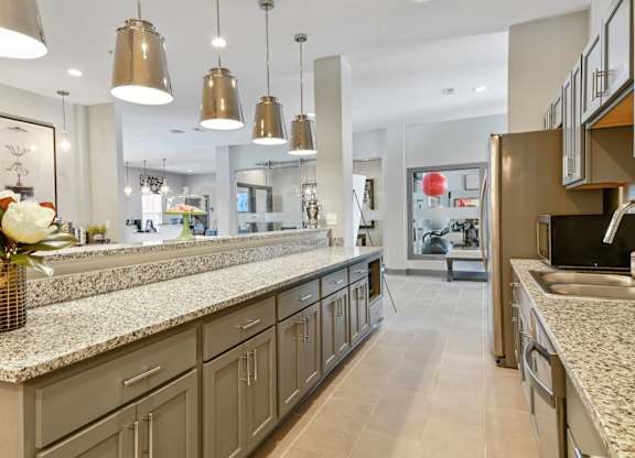 Austin Place Apartments Community Clubroom