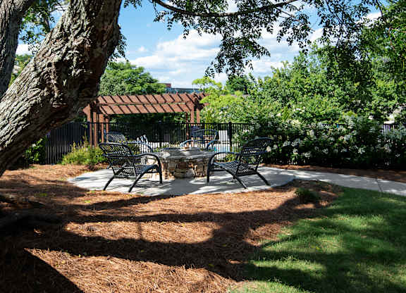 picnic area at Avia Apartments in Vestavia Hills, AL