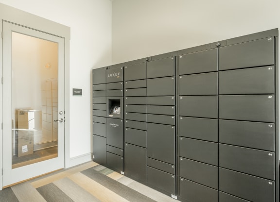 luxer package system at Anthem Apartments and Cottages in Huntsville, Alabama