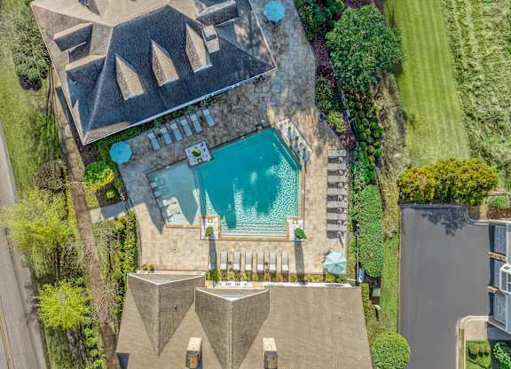 Aerial view of Magnolia Preserve in Dothan, AL