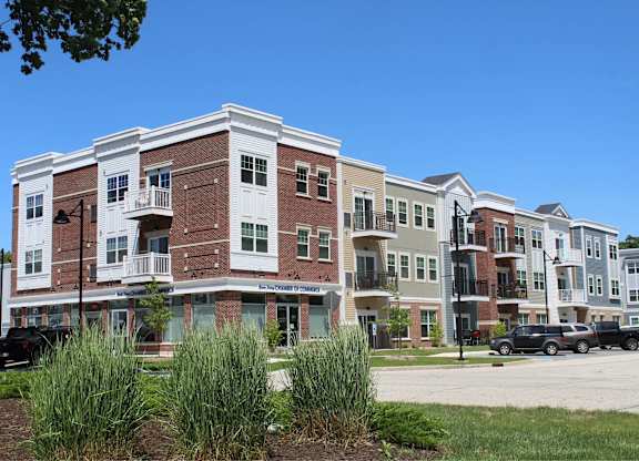 building exterior at The Promenade at Founders Square in Portage, IN