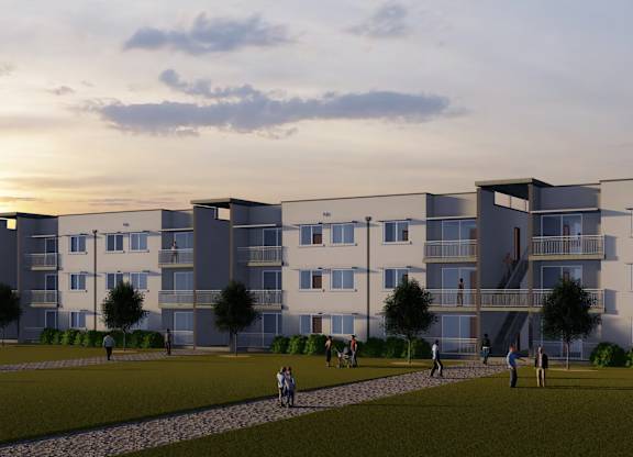 Exterior building rendering of The Renaissance Naples, FL