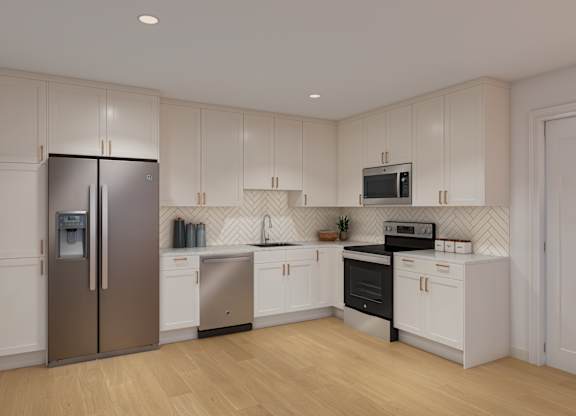 Modern kitchen design at The Renaissance Naples, FL