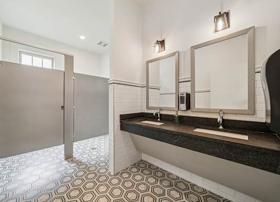 Pool restrooms at Turnberry Park Apartments in Gardendale, AL